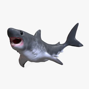 Baby Shark Model - 18 Animations