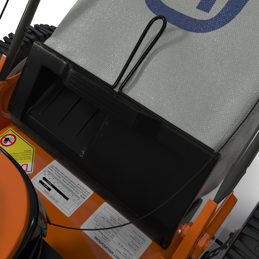 lawn mower husqvarna 5521p 3d model