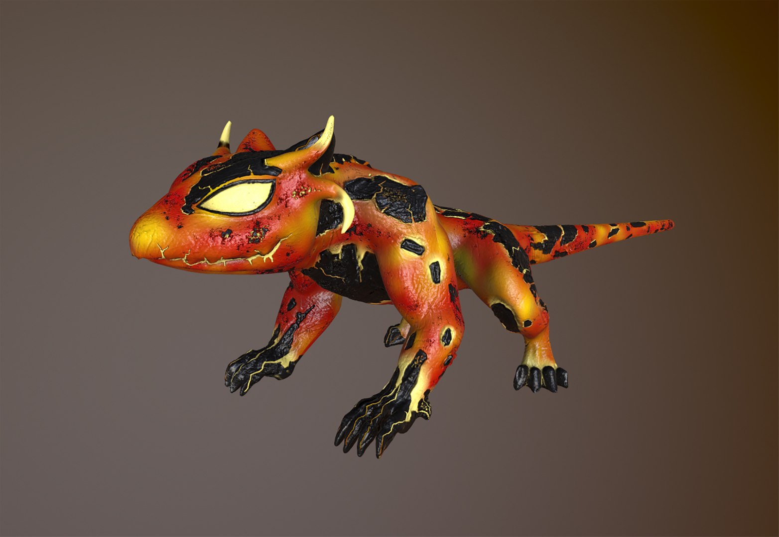 3D Salamandra - TurboSquid 2052839