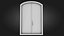 3D model Old Doubledoors Red - PBR