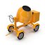 cement mixer 2 3d max