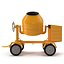 cement mixer 2 3d max