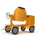 Cement Mixer 2 3D Model