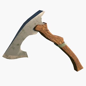 Battle Axe - Medieval Weapon 3d -2 3D model 3D