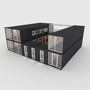 Container Office 1 3D