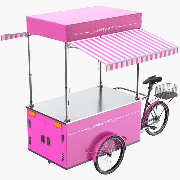 Bicycle Candy Cart 3D