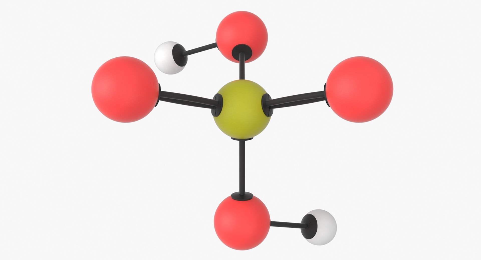 3D sulfuric acid molecule https://p.turbosquid.com/ts-thumb/2N/ledmRQ/ICd7DZyM/sulfuric_acid_molecule_a_productshot_a/jpg/1562816391/1920x1080/fit_q87/2d0361193c72d6eac71966c4c03fd52788c0296c/sulfuric_acid_molecule_a_productshot_a.jpg