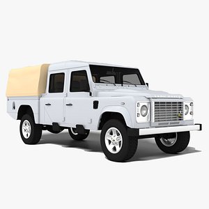 Land Rover Defender 130 High Capacity PickUp 3D
