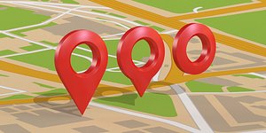 super cool set of geo-pin markers