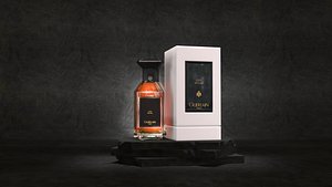 Cuir Beluga Guerlain Perfume 3D Model- Elegance in Essence
