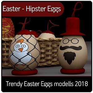 Easter - Hipster Eggs