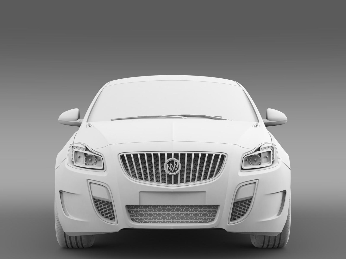 3d Model Buick Regal Gs Concept