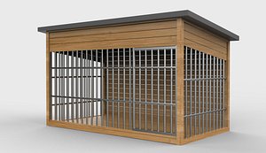 Dog Playpen 3D model model