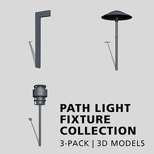 3D path light fixture