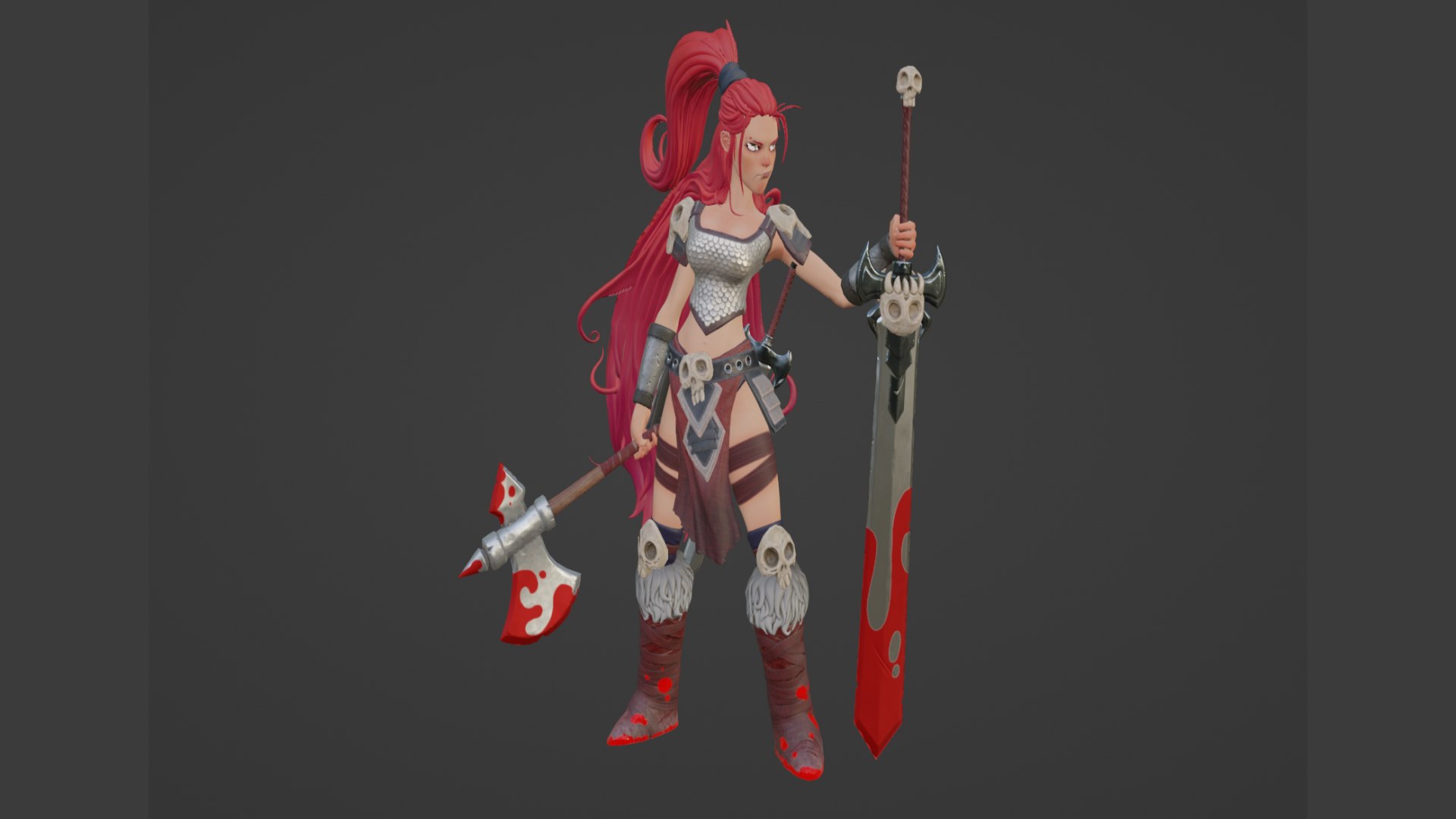 3D model Viking Woman - TurboSquid 2117530