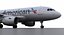 3d a319 american airlines model