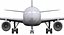 3d a319 american airlines model