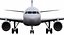 3d a319 american airlines model