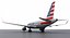 3d a319 american airlines model