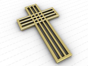 cross 3D model