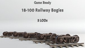 Railway freight Bogie Game Ready