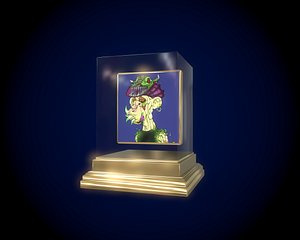 Mutant Ape Gold Club Low-poly