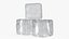 3D model Ice Cube Set