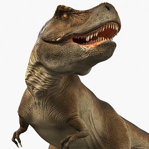Tyrannosaurus Rex Standing Pose 3D