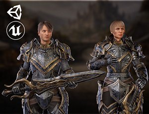 3D MMO Fighters - Knights