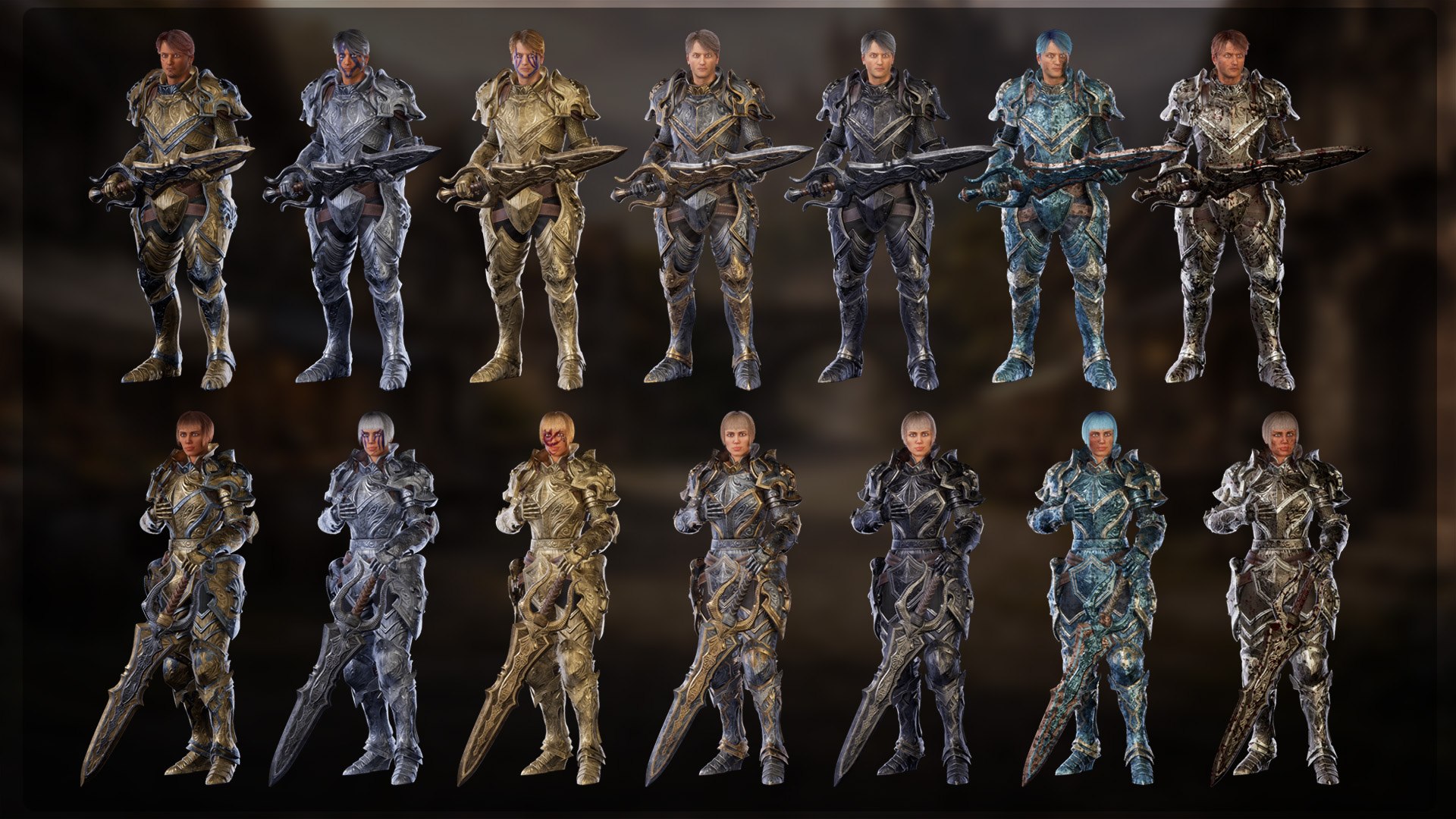 3D MMO Fighters - Knights https://p.turbosquid.com/ts-thumb/2O/LnfeBM/gY/characters_41/jpg/1771506302/1920x1080/fit_q87/7342bb089a6014f0e007ae5f9759ba5b84f43bc7/characters_41.jpg