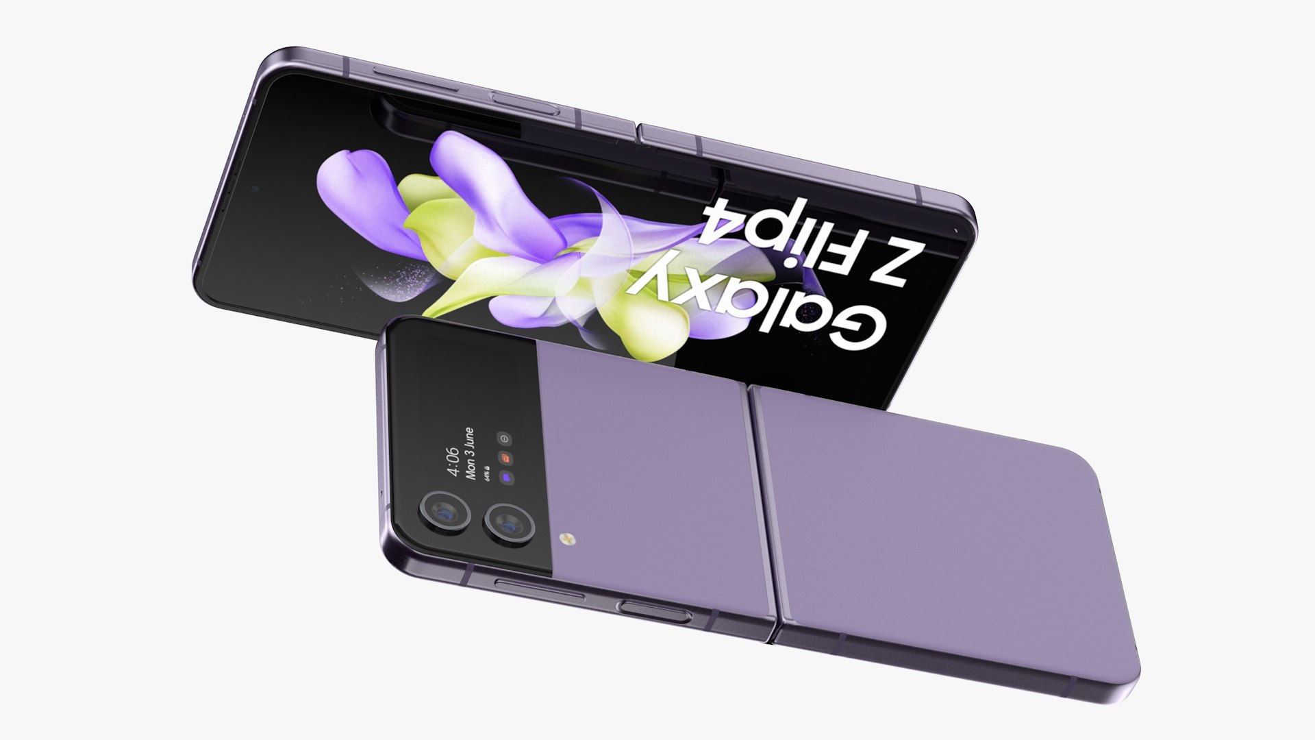 Samsung Galaxy Z Flip 4 Bora Purple 3D model https://p.turbosquid.com/ts-thumb/2O/MYjnif/kv/purple02/jpg/1659449015/1920x1080/fit_q87/cc0b1c85a55ae3bdedd444e4615c35fbf938587e/purple02.jpg