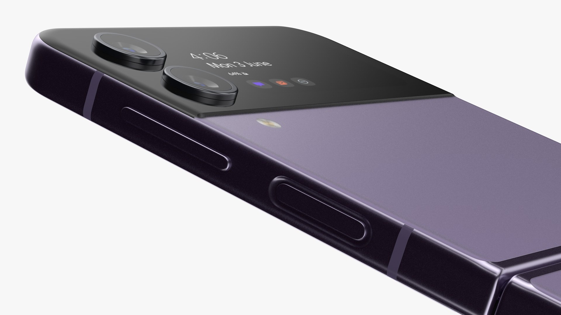 Samsung Galaxy Z Flip 4 Bora Purple 3D model https://p.turbosquid.com/ts-thumb/2O/MYjnif/tU/purple12/jpg/1659449021/1920x1080/fit_q87/b62bb42a84550279008e9847d6539ce05ab3c6bb/purple12.jpg