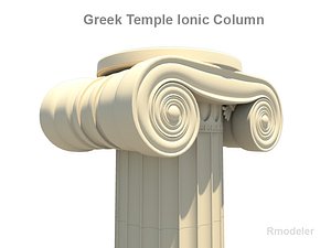 Greek ionic temple column(1)