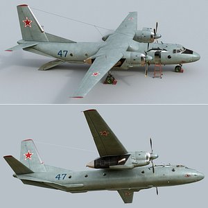 Antonov An-26 3D model