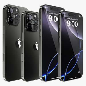 iPhone 16 Pro - Pro Max Black Titanium