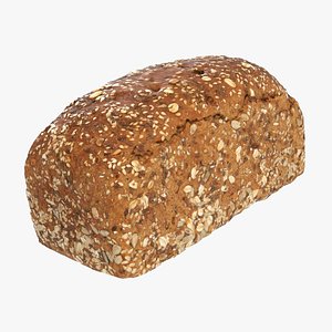 3D model health bread