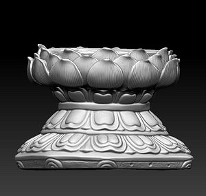 seat buddha 3D