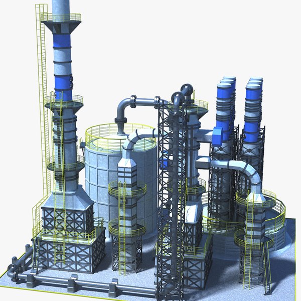 3D Industrial part 05 model