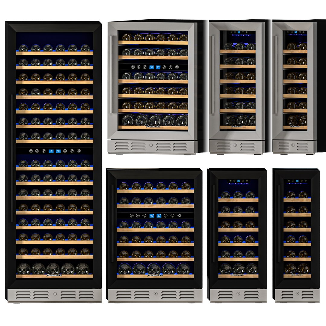 3D Model Kalamera Wine Fridge TurboSquid 2080310