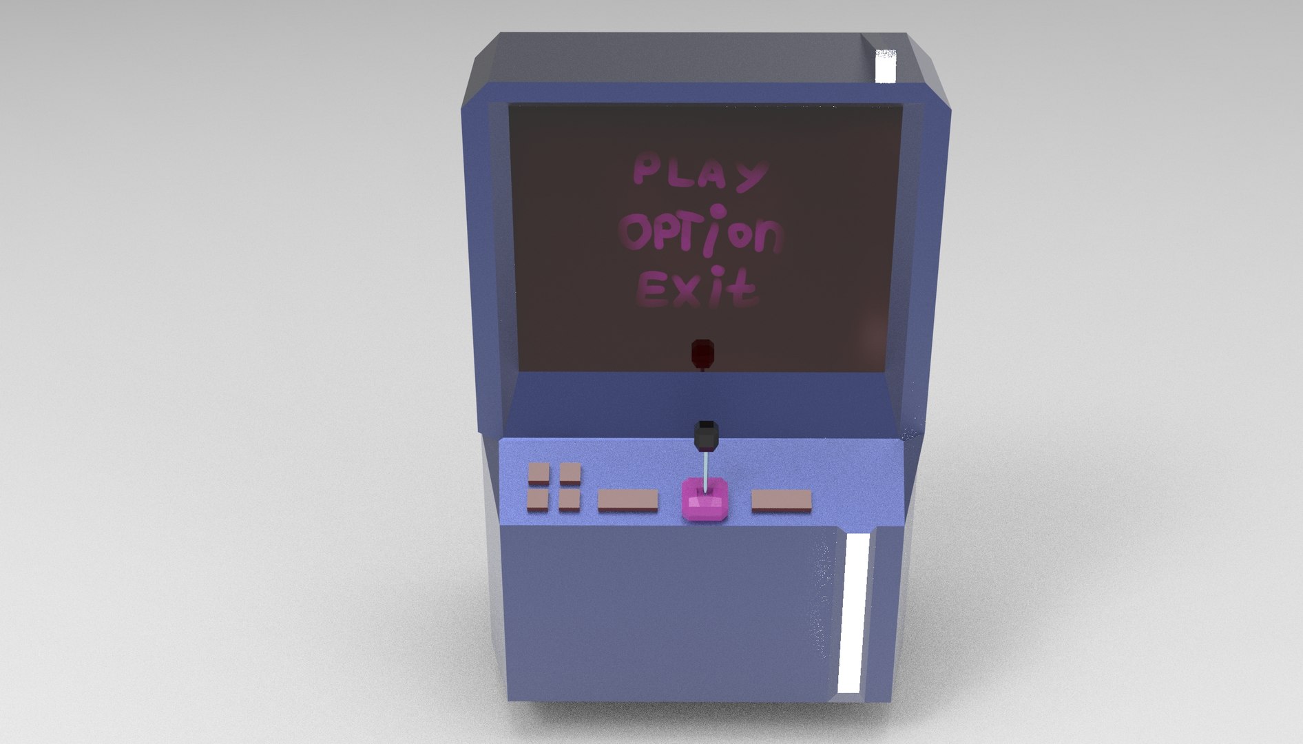 3D Model Arcade Machine - TurboSquid 1946574
