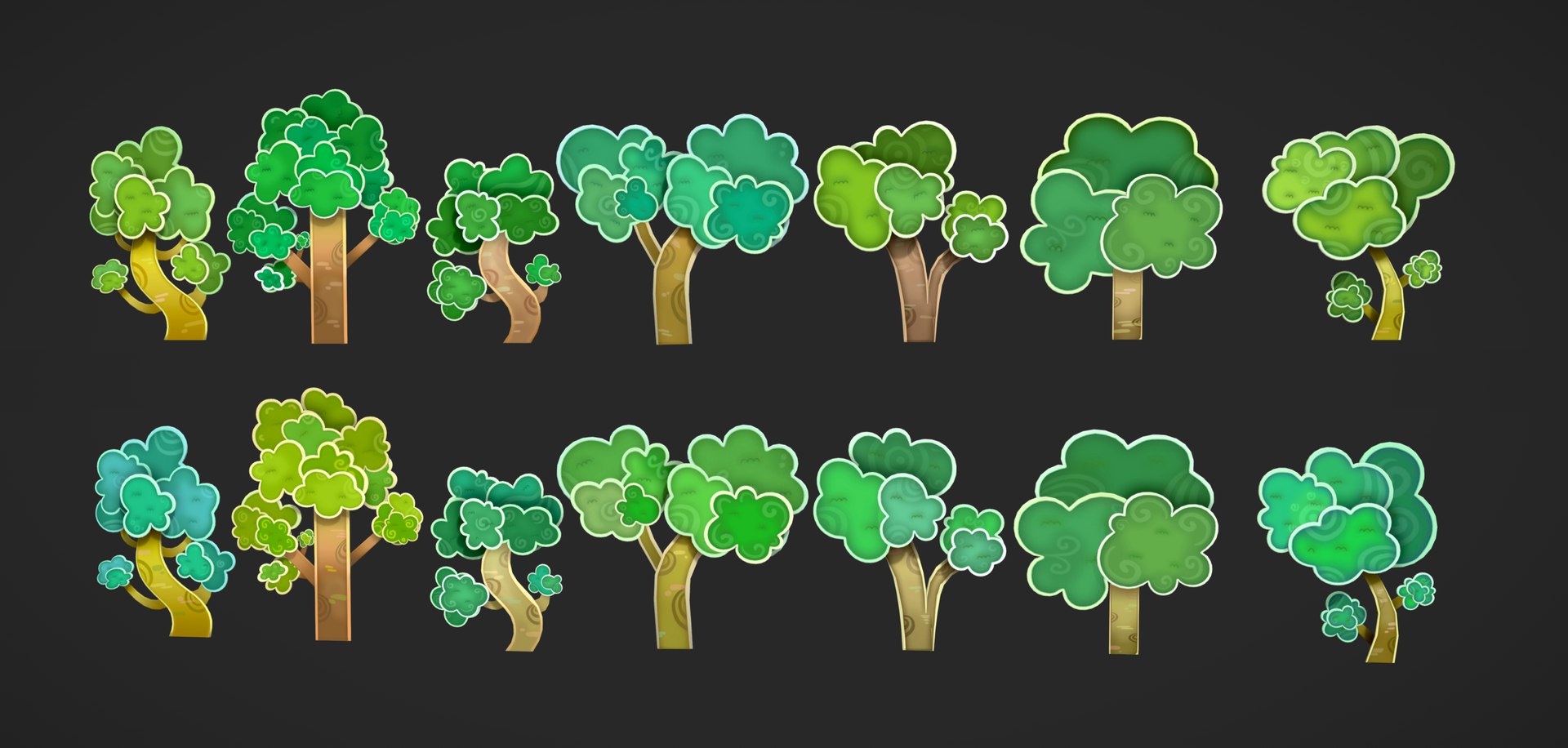 Board Tree 3D - TurboSquid 1888111
