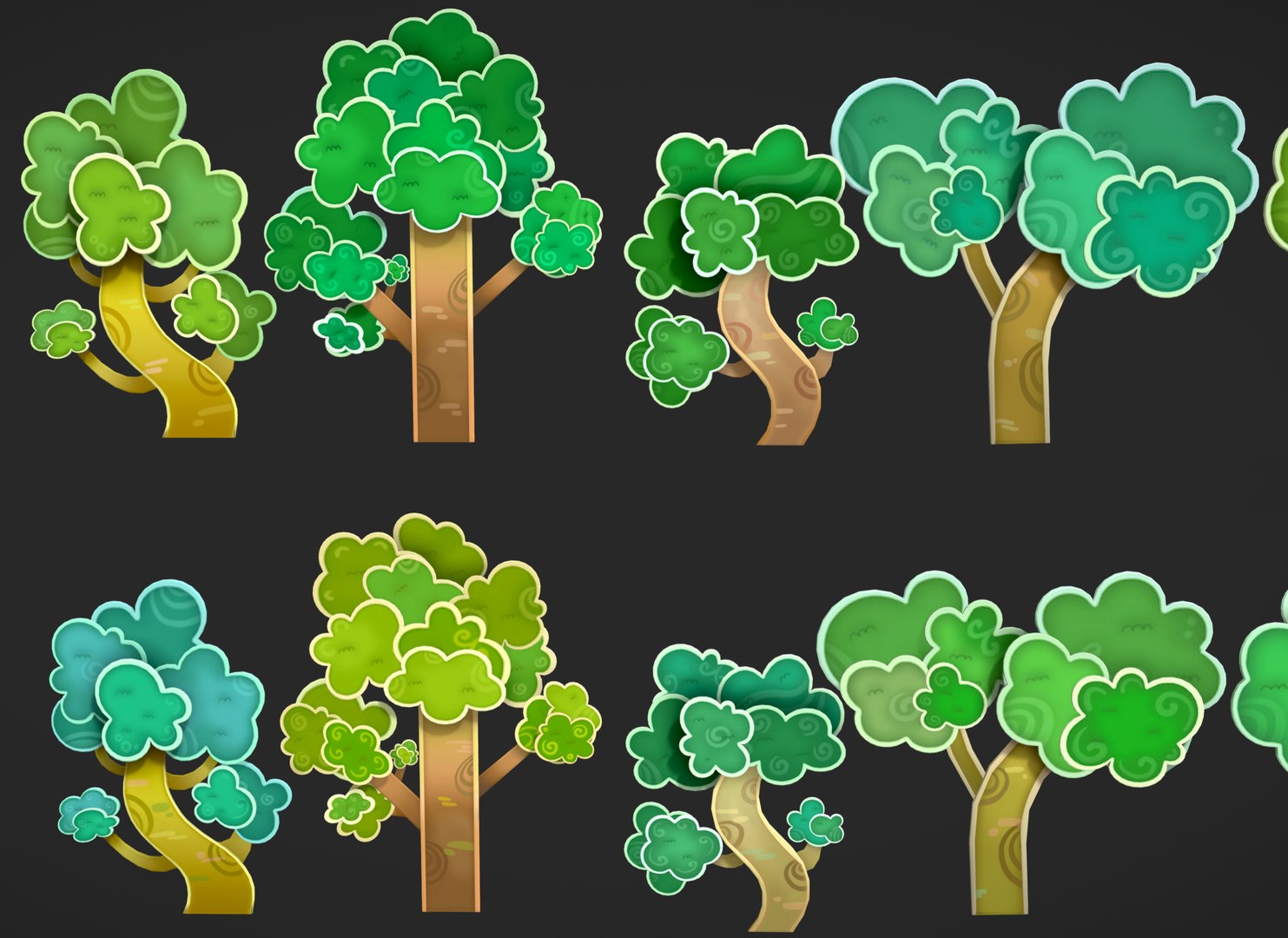 Board Tree 3D - TurboSquid 1888111