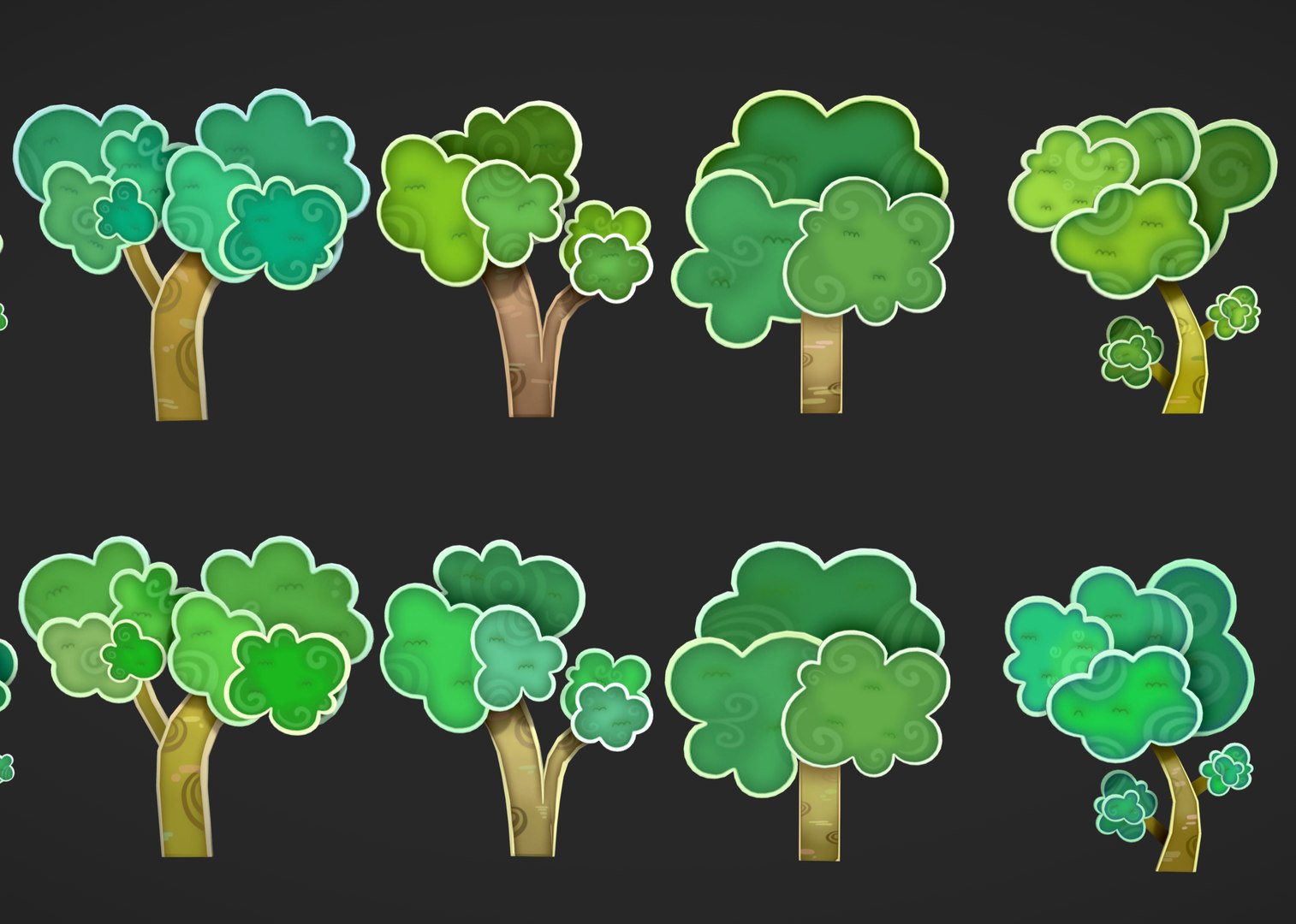Board Tree 3D - TurboSquid 1888111