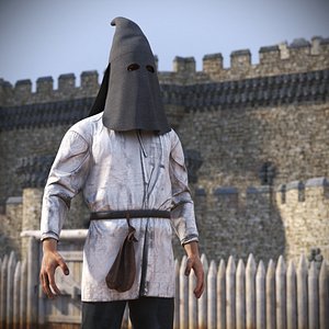 3D model Inquisition Executioner Rigged