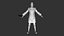 Terakotowy wojownik Rigged Low-poly model 3D
