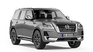 3D Nissan Patrol Platinum 2021