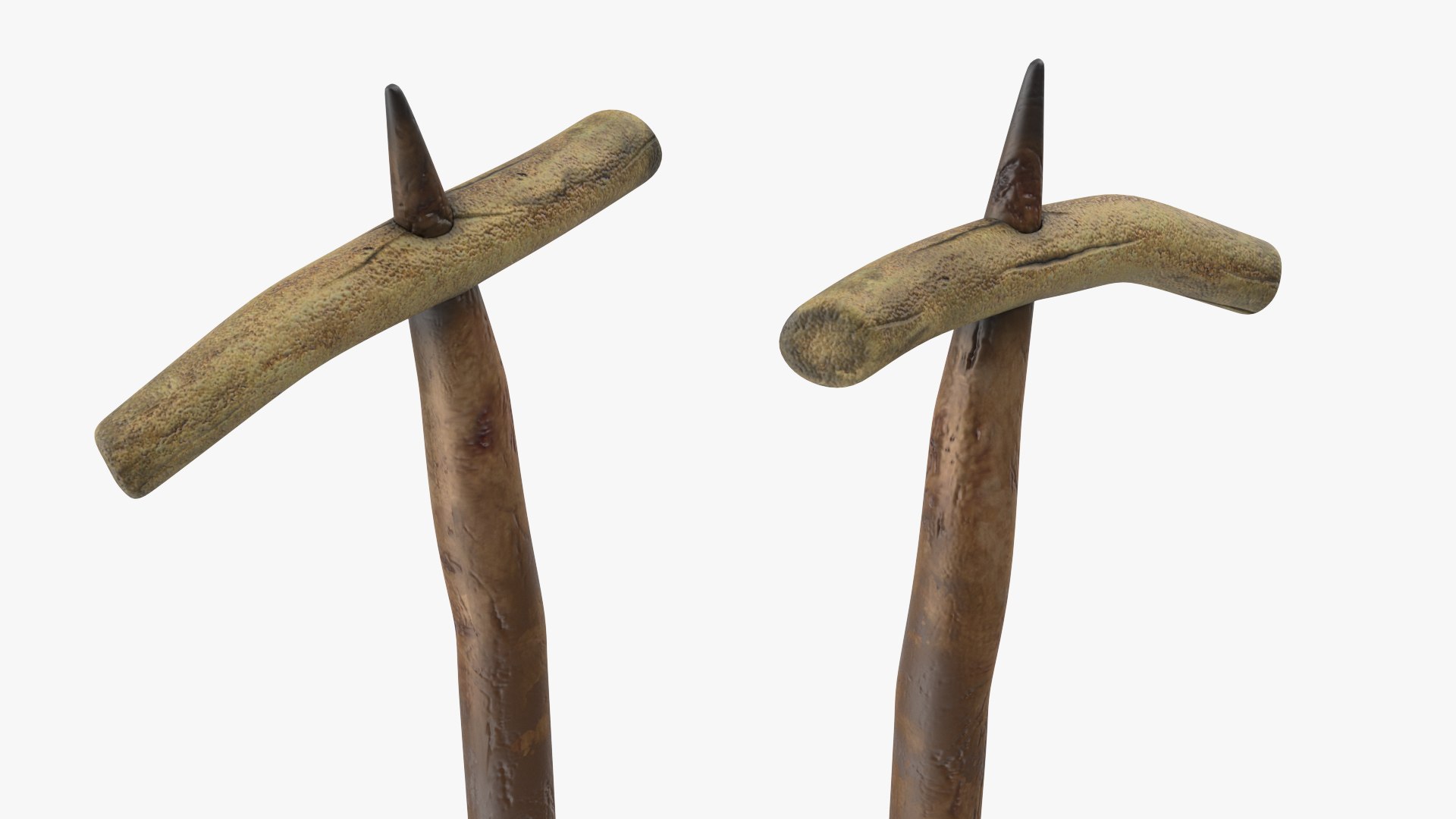 Ancient Digging Stick Tool 3D TurboSquid 1728135