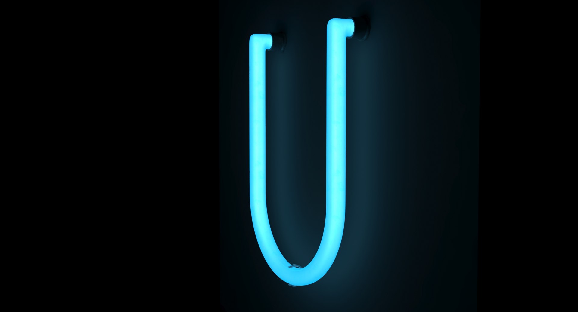3D Neon Letter U Alphabet - TurboSquid 1639510