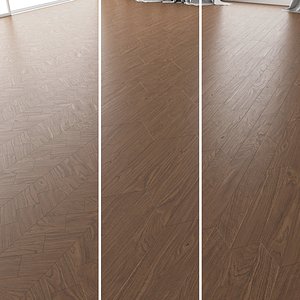 parquet oak black walnut 3D model
