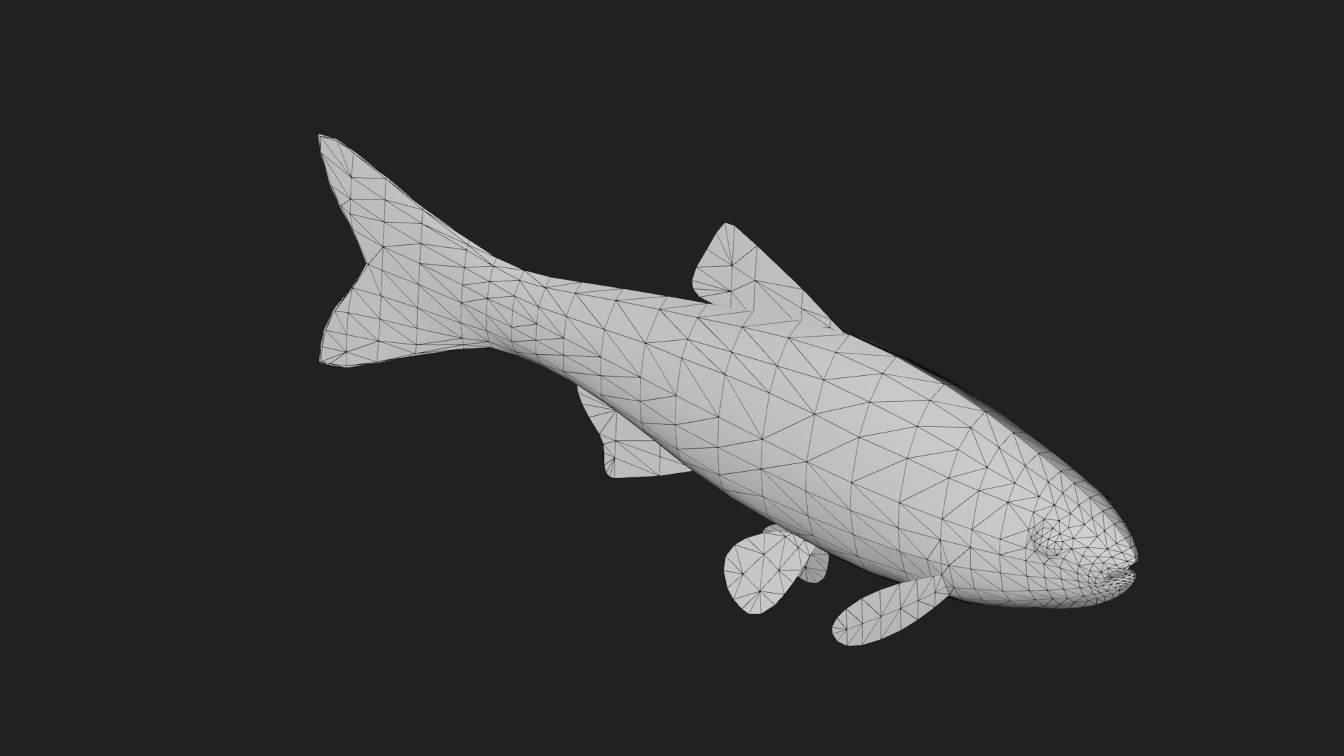 3D Carp Model - TurboSquid 2123237